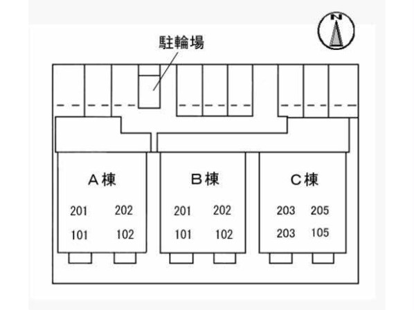 クレスト22　Ｃ棟の物件外観写真